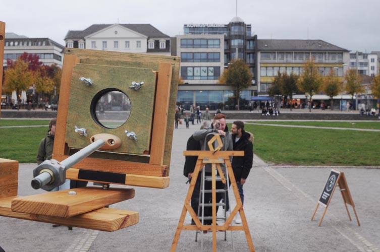 Luftteleskop Friedrichsplatz